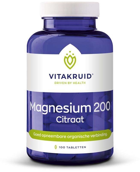 VITAKRUID MAGNESIUM 200 CITRAAT 90ST